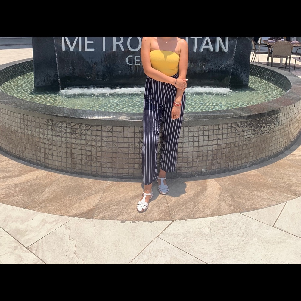 *brandy Melville* striped pants